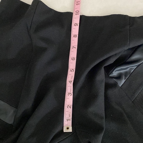 DKNYC | Black Mixed Media Pants - Picture 11 of 11